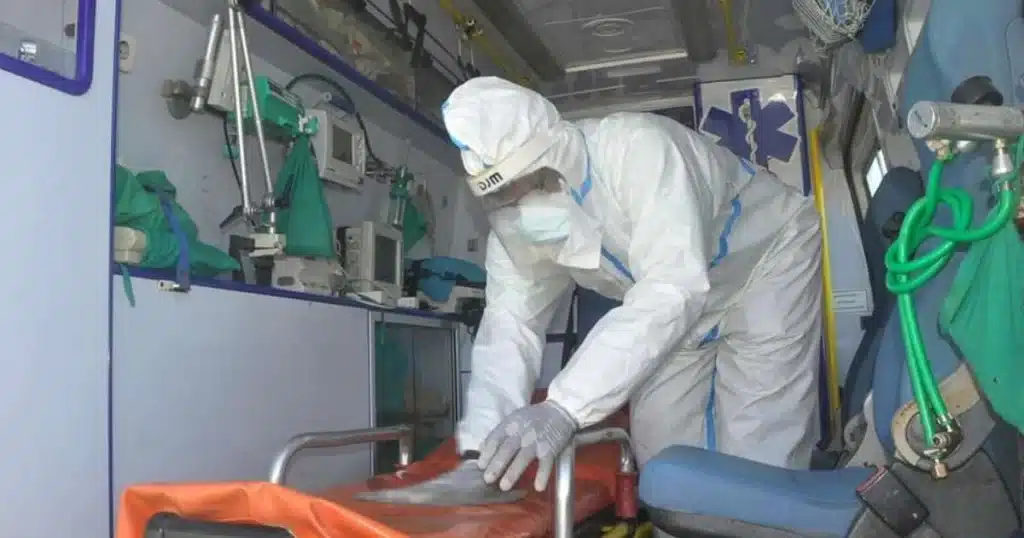 Metapneumovírus de alta de infecções na China