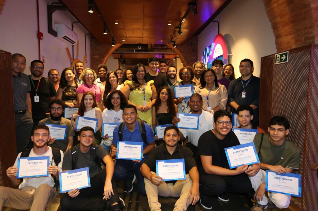 Formatura da primeira turma de alunos do Capacitech no EQT Lab do Grupo Equatorial
