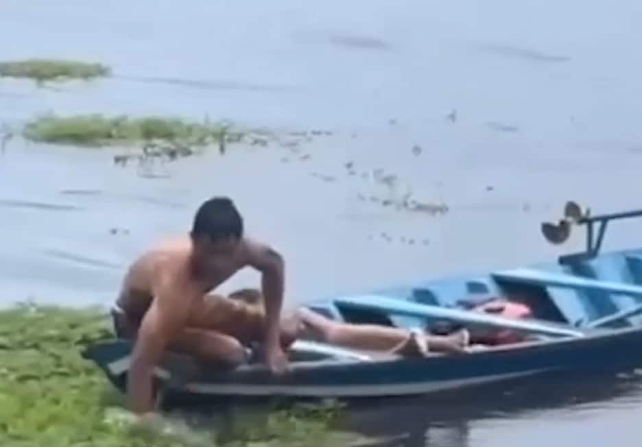 Assista! Três pessoas morrem após canoa naufragar na cidade de Monção