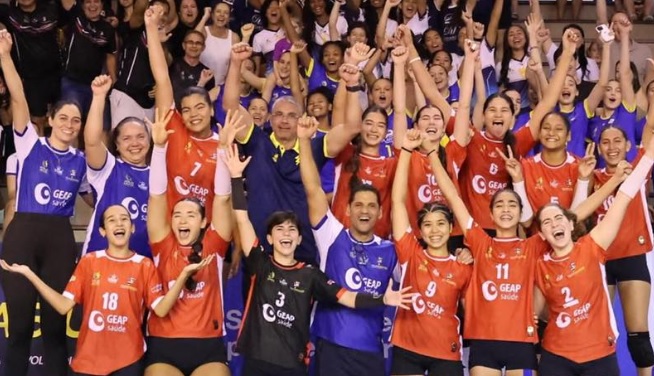 Seleção maranhense feminina conquista título Brasileiro de Voleibol