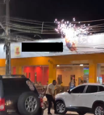 Pânico! Homem se joga contra fiação elétrica no bairro do Cohatrac