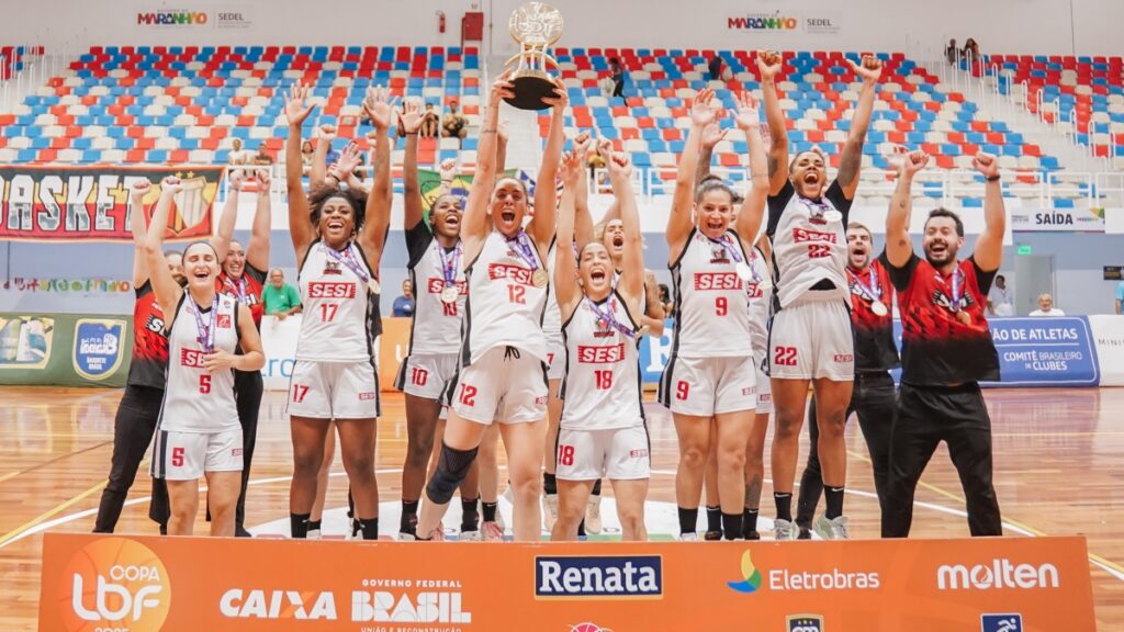 SESI Araraquara vence o Sampaio Basquete dentro de casa e é campeão da Copa LBF 2025