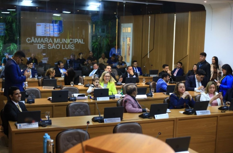Câmara de São Luís aprova pacote de leis voltado à saúde pública, sustentabilidade e proteção social