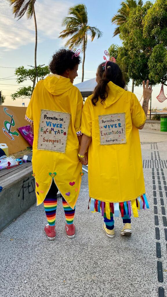 Arte e comunidade se encontram em ação cultural no bairro Santa Clara