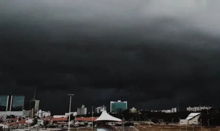 Maranhão em alerta laranja com previsão de tempestades e ventos de 100 km/h