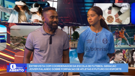Projeto Geração Jovem usa futebol como ferramenta de transformação