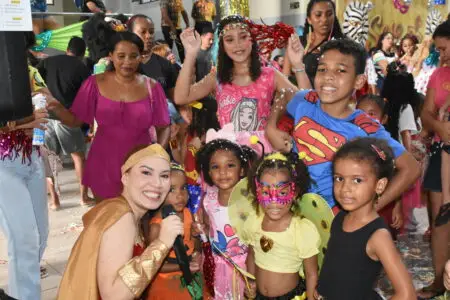 Animação em dose tripla no Bloco Carnavalesco do Sesc