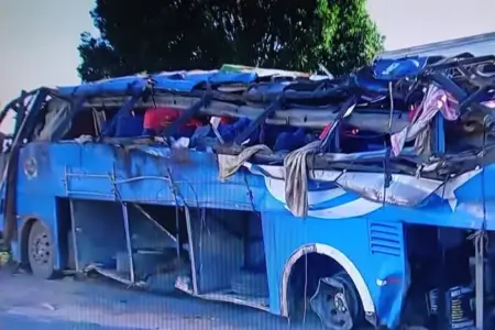 Ônibus tomba em SP e mata seis maranhenses que iam para colheita em SC