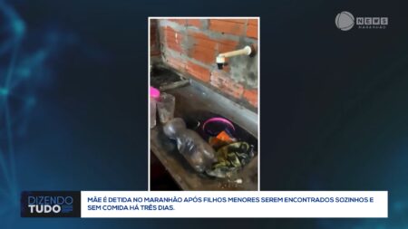 Mãe é presa por abandono de três filhos em São Pedro da Água Branca