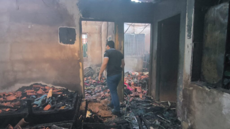 Incêndio criminoso destrói casa de mulher em Balsas e suspeito é preso