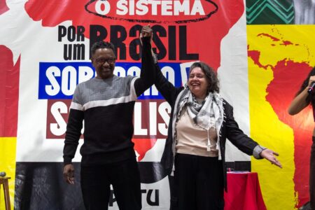 PSTU lança chapa presidencial com professor e rapper Hertz Dias e professora Vanessa Portugal