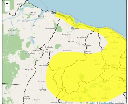 Defesa Civil alerta para vendavais e baixa umidade no Maranhão
