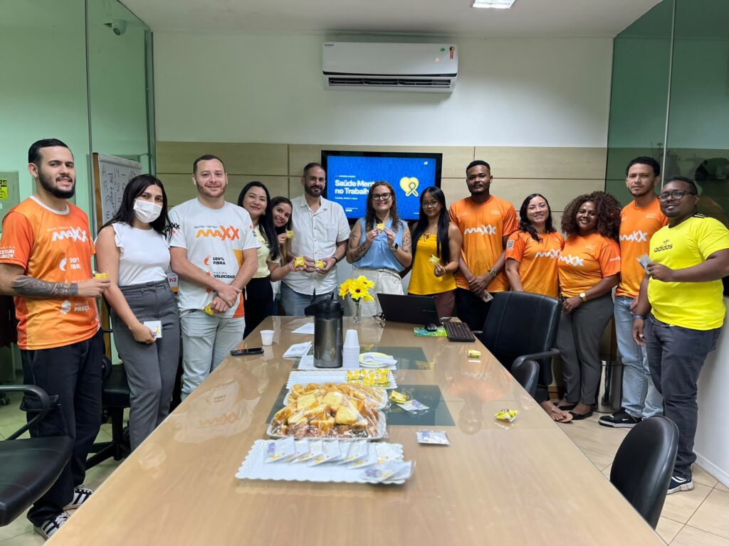 Palestra alusiva ao Setembro Amarelo na Operadora Maxx