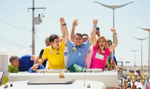 Flávio Bolsonaro cumpre agenda de campanha no Maranhão nesta terça-feira