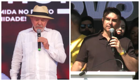Pesquisa Atlas/Bloomberg mostra Lula e Flávio Bolsonaro em empate técnico no segundo turno