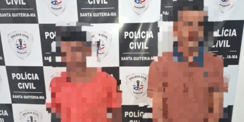 Tio e sobrinho são presos suspeitos de atacar homem com estaca em Milagres do Maranhão