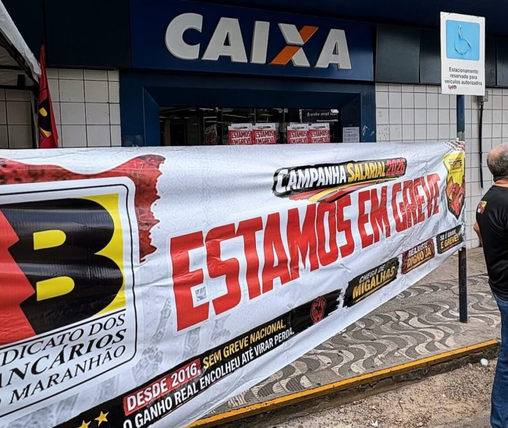 Greve dos bancários no Maranhão chega ao sétimo dia com mobilizações em São Luís e Imperatriz
