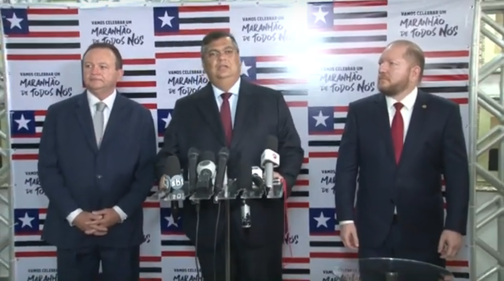 Flávio Dino toma posse do segundo mandato de governador