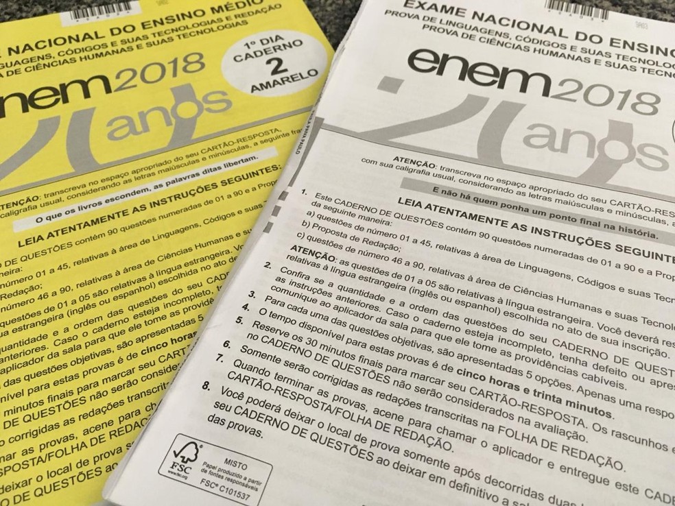 Enem é um dos principais intrumentos de acesso ao ensino superior