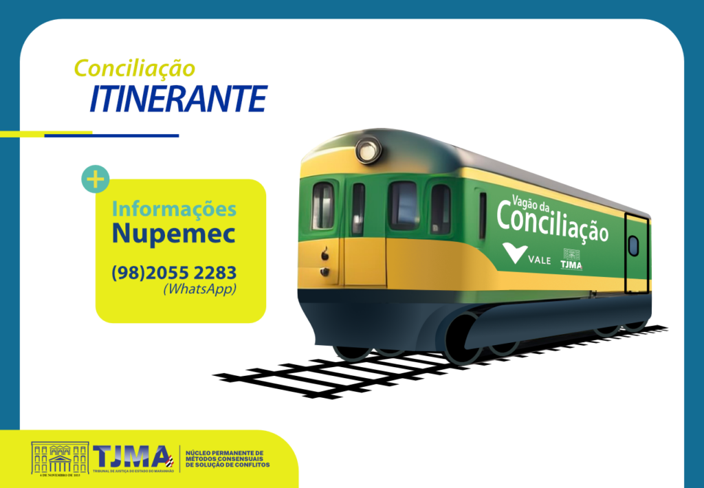 TJMA promove nova edição do Vagão da Conciliação até esta terça-feira