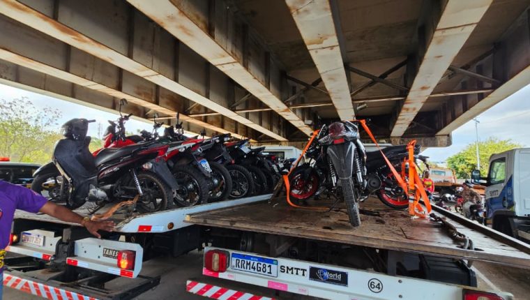 Operação apreende 19 motos e desarticula esquema de peças irregulares em São Luís