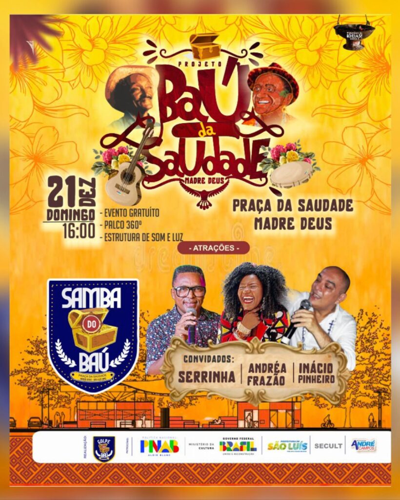 Bloco Golpe do Baú resgata memória afetiva do bairro Madre Deus em evento gratuito
