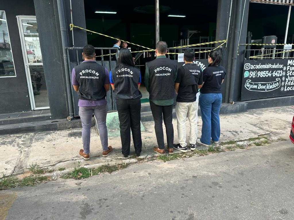 Fiscalização interdita academia e escola de natação em São Luís por irregularidades graves
