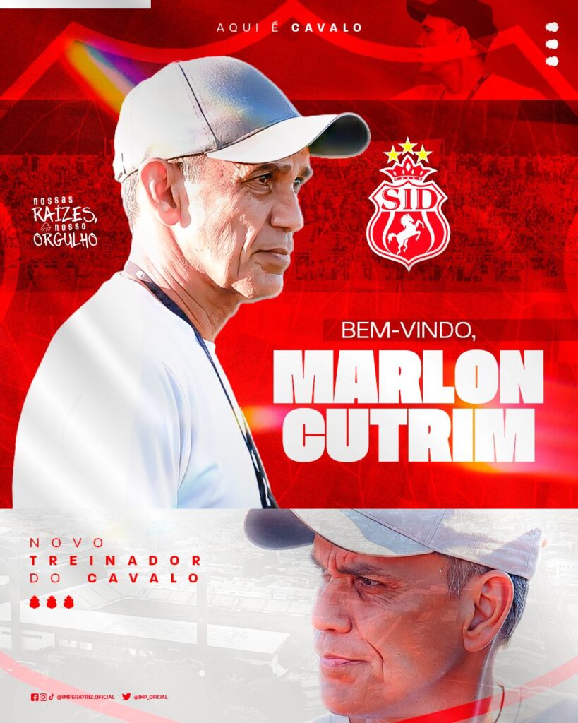 Imperatriz anuncia Marlon Cutrim como novo técnico para a temporada