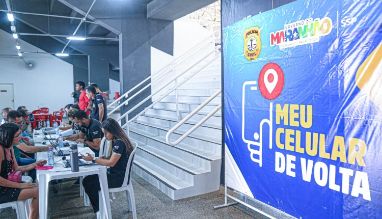 Programa do Maranhão intima 500 pessoas a devolverem celulares roubados ou furtados
