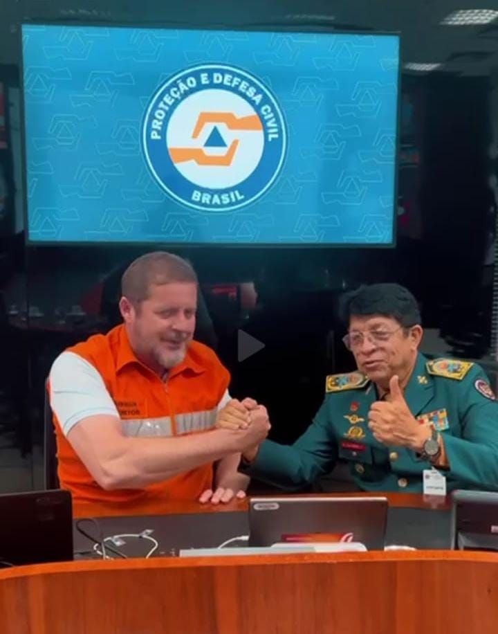 Comandante dos bombeiros alinha com Defesa Civil Nacional ações de prevenção a desastres no Maranhão