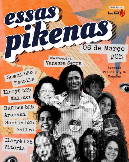 Noite de celebração feminina ocupa as pickups com som 100% vinil em São Luís