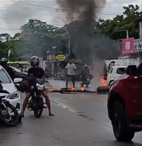 Moradores do Jardim América realizam protesto em São Luís contra falta de infraestrutura e alagamentos recorrentes