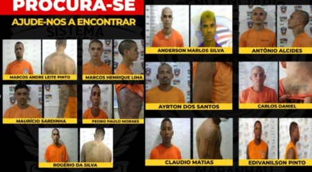 Polícia Penal do Maranhão divulga lista de 19 foragidos após saída temporária