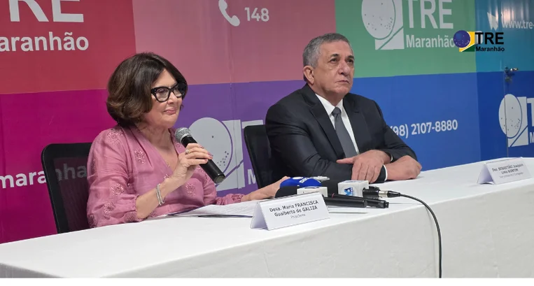 Desembargadora Galiza assume presidência do TRE-MA e destaca segurança da urna eletrônica
