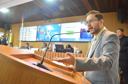 Cleber Filho defende na Câmara rede permanente de academias ao ar livre como política pública em São Luís