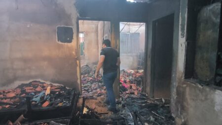 Um homem foi preso suspeito de incendiar a casa da ex-companheira no município de Balsas, no sul do Maranhão.