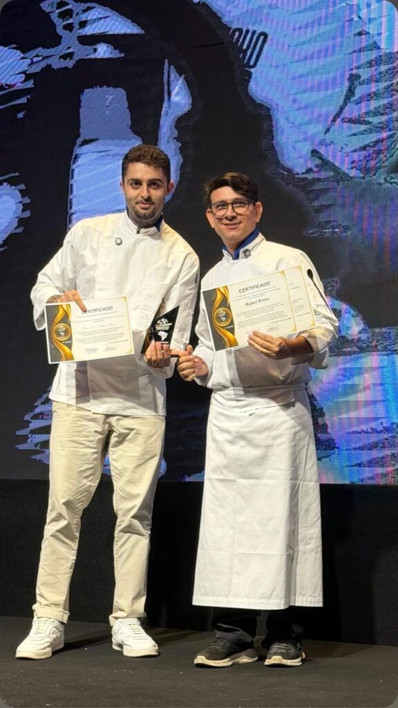 Chef maranhense faz história e leva prata em final nacional do ICC