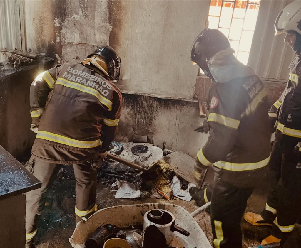 Incêndio atinge residência em Timon e é controlado sem feridos