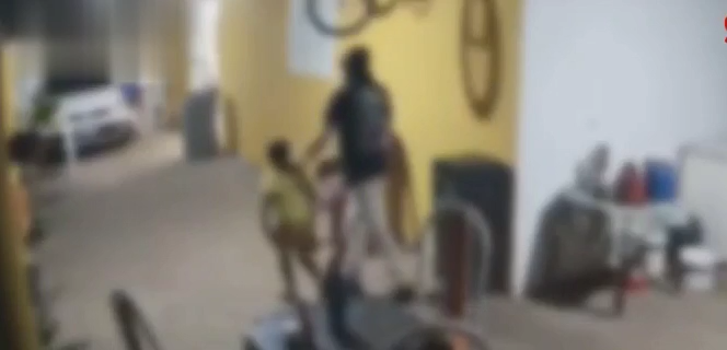 Câmeras flagranteiam assalto com criança refém na zona rural de Timon