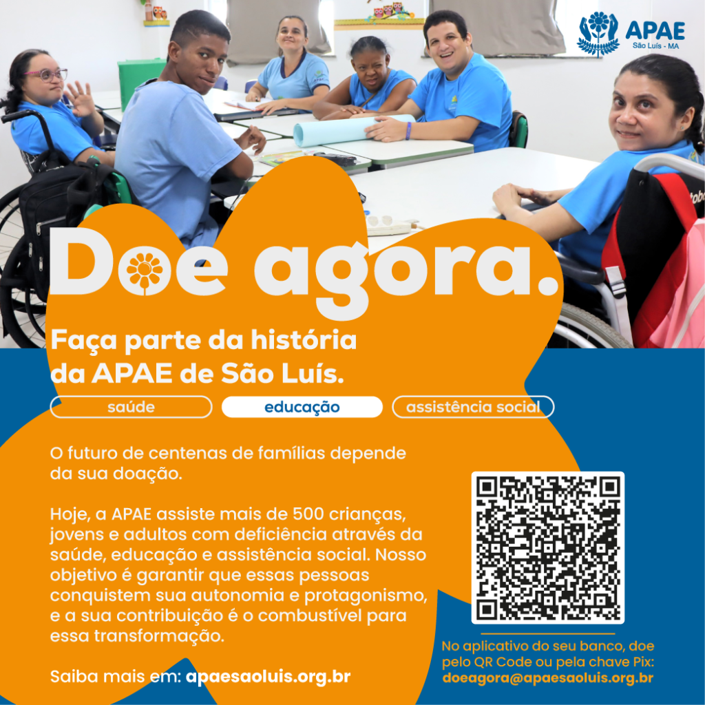 APAE de São Luís lança campanha para fortalecer atendimentos e ampliar parcerias com empresas
