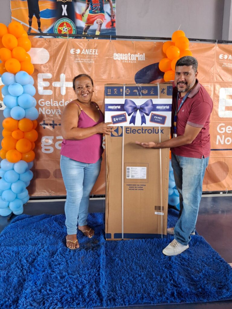 Equatorial Maranhão leva Projeto E+ Geladeira Nova a Caxias, São Raimundo das Mangabeiras e Bela Vista do Maranhão