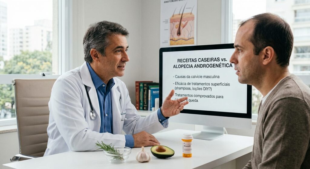Receitas caseiras contra a calvície: o que funciona e como usar