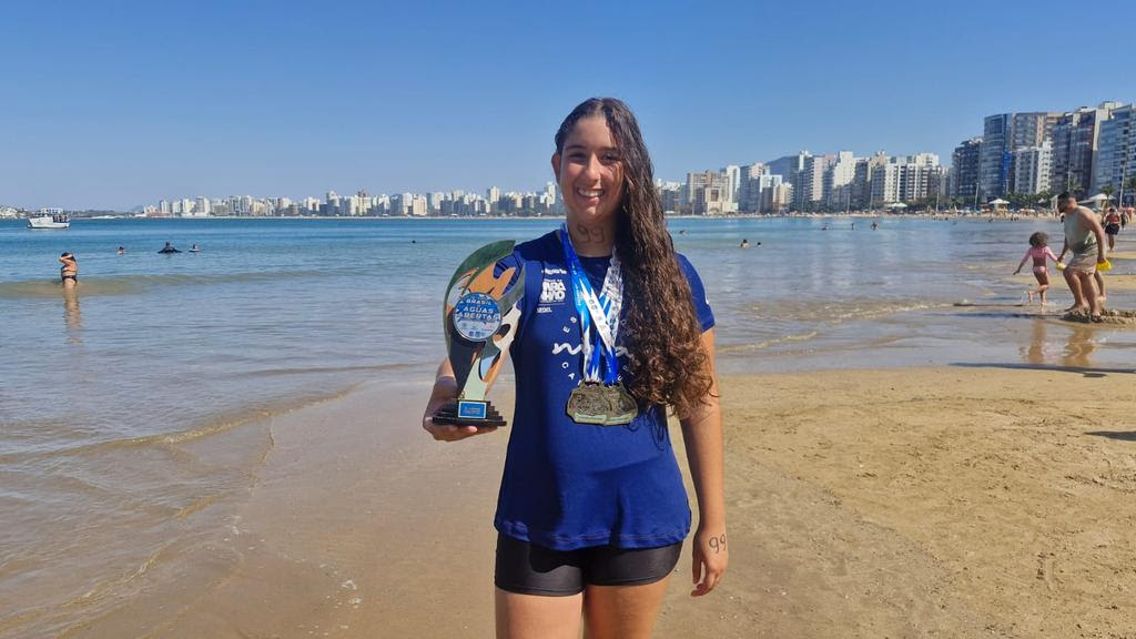 Sofia Duailibe é destaque em etapa da Copa Brasil com dois ouros e um bronze