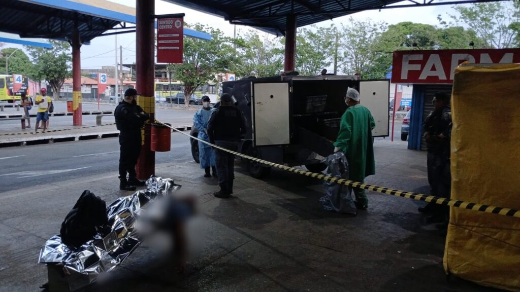 Homem em situação de rua morre no Terminal São Cristóvão, em São Luís